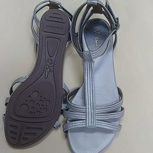 Cole Haan leather flat sandal size 9